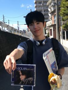 Heavyweight 280g Mens Short Sleeve T-Shirt in Royal Blue Cleanfit Half Sleeve Summer Top for Teens Japanese Style Streetwear