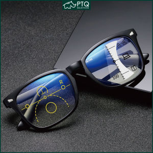 3 in 1 Progressive Multifocal Reading Glasses Women Eyeglasses Easy to Look Far and Near 2022 New PTQ