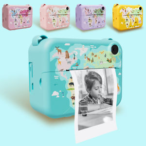 Digital Kids Instant Printing Camera Suitable for Photography Photos Childrens Mini Thermal Printer Holiday Gift
