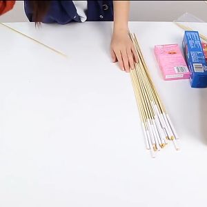 Tusukan Stick Bambu Tusukan Sate Tusukan Buket bunga 10