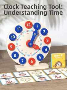 Tler | Learning Digital Clock for Kids Time Recognition Educational Toy