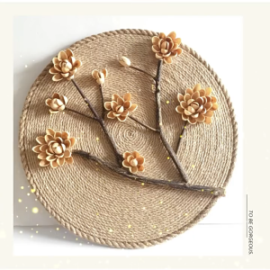 200m DIY เชือกป่าน เชือกป่านความยาวต่างๆ เชือกป่าน เชือกมะนิลา มีให้เลือก ความหนา 3 มม. บ้านแมว ของแต่งบ้าน เชือก DIY