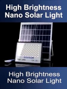 ESGLOVES Solar Light Outdoor Waterproof indoor Flood Light heavy duty Sensor Light Super Bright With Solar Panel Remote Control