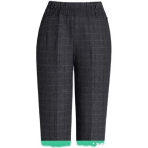 Quần Dài Ống Đứng Lót Lông Cừu Mùa Đông Cho Phụ Nữ Trung Niên Và Cao Tuổi Quần Dài Ống Rộng Co Giãn Cạp Chun