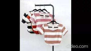KAOS OVALIA SALUR CROP ATASAN WANITA POLOS LENGAN PENDEK COTTON COMBED 30S