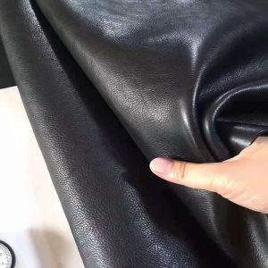 Italy Tuscan Black Mbox Dye Penetration Soft Vegetable Tanning 1. 5mm Handmade DIY First Layer Cowhide Leather Material