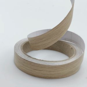 1pc 10mX1/1.5/2cm Wood Grain PVC Edge Banding Tape Self-Adhesive Peel and Stick Furniture Edge Trim for Cabinets Tables