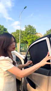 Bộ 4 Tấm Rèm Che Nắng Ô Tô Loại 1 Cao Cấp Chống UV Và Giảm Nhiệt Nóng Hút Nam Châm Chuẩn Form Theo Dòng Xe Oto Tấm Cách Nhiệt Chắn Nắng Xe Hơi