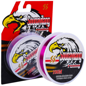 Senar Pancing Berkualitas Tinggi: Nilon 100M & Fluorokarbon Transparan