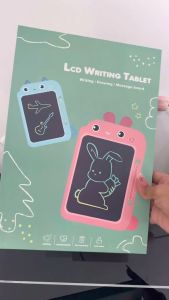 ลายมือ LCD กระดานวาดภาพ LCD Tablet แถมฟรี 9 ปากกา กระดานเด็กลบได้ กระดานวาดรูปเด็ก ประหยัดกระดาษ