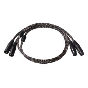 YYAUDIO Hifi 2XLR Cáp Âm Thanh 4N OFC 3 Pin XLR Nam Đến Nữ Dây Âm Thanh Cao Cấp Cho Micro Trộn Loa Ứng Dụng