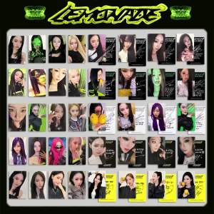2026 new 4 popular girl group aespa LEMONADE new album flash photo card collection card LOMO card decoration kpop toy gift