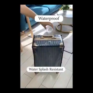 OMOTON Luggage Cover Transparent PVC Dustproof  Waterproof Trolley Case Cover 20"/24" Luggage Protector Cover