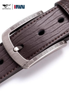 SEPTWOLVES | Business Leisure Fashion Mens Leather Belt
