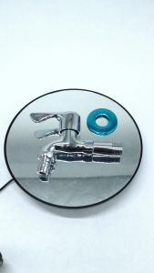 Kran Air Tembok Keran Taman Tancap Tembok Stainless 1/2 Inch JS-11