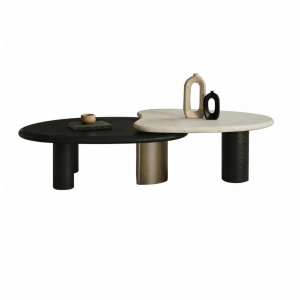 Adjustable Nesting Coffee Table for Living Room