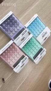 Desktop Calculator 12 Digit Large LCD Display Big Round Button Cute Gradient Colored Calculator Suitable for Office 计算器