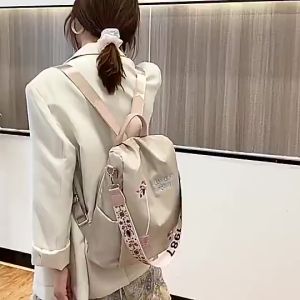 BALO chống trộm hoa - chống nước thiết kế mẫu mới Thêu Hoa-Ba Lô Vải Oxford Chống Thấm Nước Chống Trộm Sức Chứa Lớn In Họa Tiết Thời Trang Chất Lượng Cao Cho Nữ