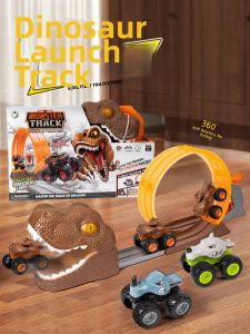 TAOHUANWU | Boys Intelligent Shooting Track Inertia Slide Car