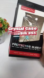 Crystal Case Controller protective sleeve Stick PS4 Mika Transparan | casing hardcase pelindung stik PS4
