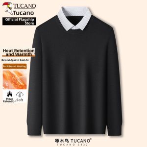 TUCANO | Autumn Winter Fake Two-Piece Sweater
