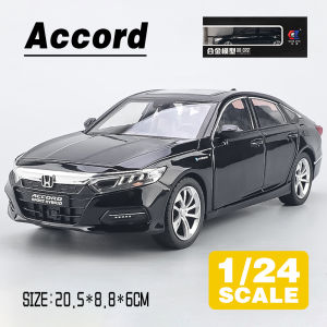 LEO 1:24 Honda Accord Diecast Model Car Alloy Cars Toys Collection Gift For Kids Boy Girl