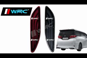 Toyota Alphard 40 Series 2023 - 2024 Lexus Design Dynamic Rear Bumper Reflector With Signal Running