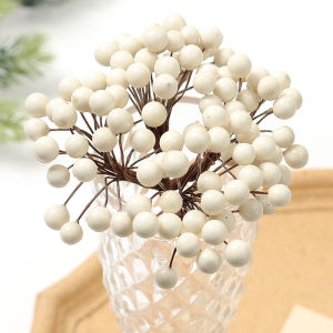 Artificial Berry Fake Flowers Christmas Decoration Xmas Tree Ornaments for Home Decor New Year DIY Garland Gifts Accessories