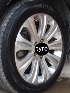 Professional Car Tire Shine Wax – 30-Day UV Protection & Waterproof Coating Restores Black Finish & Prevents Cracking