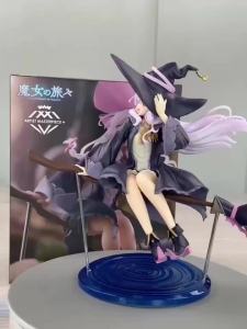 Bandai | In Stock 2026 Anime Merch Wandering Witch: The Journey Of Elaina 20cm Elaina PVC Action Figure Model Toys For Kids Xmas Gift