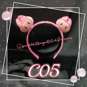 BANDO LABUBU IMPORT PREMIUM / BANDO LABUBU ELASTIS 2 BONEKA LABUBU / BANDANA LABUBU VIRAL / BANDO BULU LABUBU KARAKTER LUCU / CUTE LABUBU HAIR BAND / BNL7330