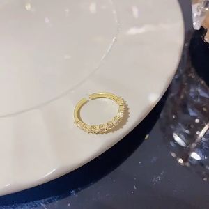 Korean fashion Adjustable Rings with Gold Design-R005