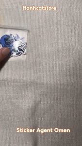 Sticker Valorant - Hình dán Agent Omen (set 11 hình)