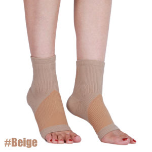 1 Pair Ankle Brace Compression Sleeve Plantar Fasciitis Socks Foot Arch Support Relieves Achilles Tendonitis Joint Pain Relief