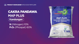 (Beli 3 Gratis Kaos) DGW - Pupuk Cakra Pandawa MAP Plus N10 P60