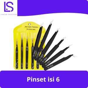 [COD] Alat Serbaguna Pinset isi 6 Pcs Pinset Murah