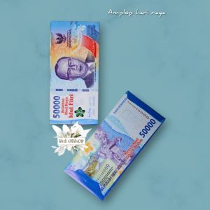 Amplop lebaran angpau lebaran karakter uang panjang isi 10 lembar