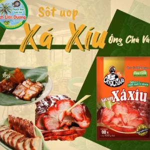 [ GÓI 90GR] SỐT ƯỚP XÁ XÍU THƯƠNG HIỆU ÔNG CHÀ VÀ