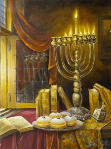 Kayou | Judaism Shofar Menorah Sparks Mosaic Embroidery Diamond Painting 5D DIY Art Cross Stitch Adult Home Decor Hobby Gift Artificial