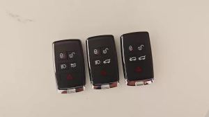 Vỏ Chìa Khóa Điều Khiển Từ Xa Jingyugin 5 Nút Dành Cho Land Rover Discovery 5 Ranger Velar EVOQUE Jaguar XF XJ EX F-Pace F-Type Sport ABS+Kim Loại