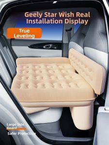 FATANTON | Automatic Inflating Car Mattress for Back Seat Sleeping