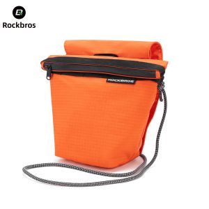 RockBros | Waterproof Foldable Bike Front Bag for Urban Commute Outdoor Cycling