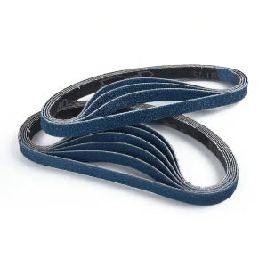 10/12Pcs457 * 13mm zirconia sanding belt 40/60/80/120 assorted grit woodworking metal sanding belt grinding tool