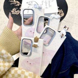 MrHaHa Leather Cases: Shockproof Phone Protection & DIY Cartoon Design