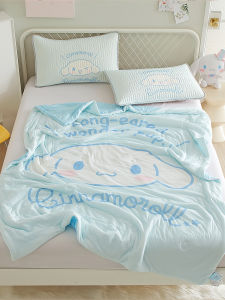 Cinnamoroll Babycinnamoroll Cool Feeling Silk Childrens Summer Quilt Airable Cover Kindergarten Nap Thin Duvet Children Cartoon Summer Quilt Autumn & Winter Quilt