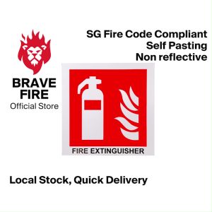 [SG✅] Fire Extinguisher Sign SG Fire Code Ready