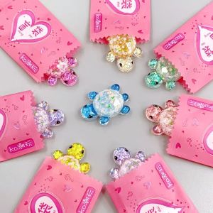New Flash Cute Size Resin Luminous Turtle DIY Accessories Surprise Bag Turtle Accessories Desktop Small Ornaments Gift Decor