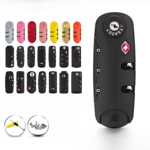 Travel Luggage Combination Lock Fixed Bag Lock Customized Accessories TSA007 Customs Lock for Carry on Suitcase