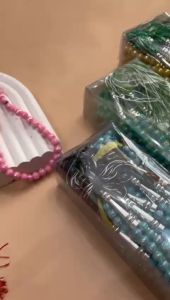 TASBIH PLASTIK isi 33 dan 99 1 LUSIN