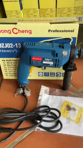 Máy khoan động lực có đảo chiều model DZJ02-13Máy khoan đang năng khoan bê tông bắt vít mái khoan sắt thép...Dongcheng.